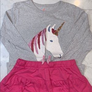 Girls Unicorn Outfit